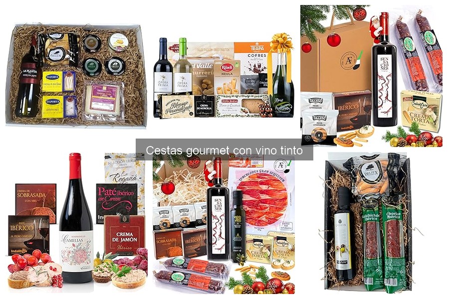 Problemas comunes al elegir cestas gourmet con vino tinto