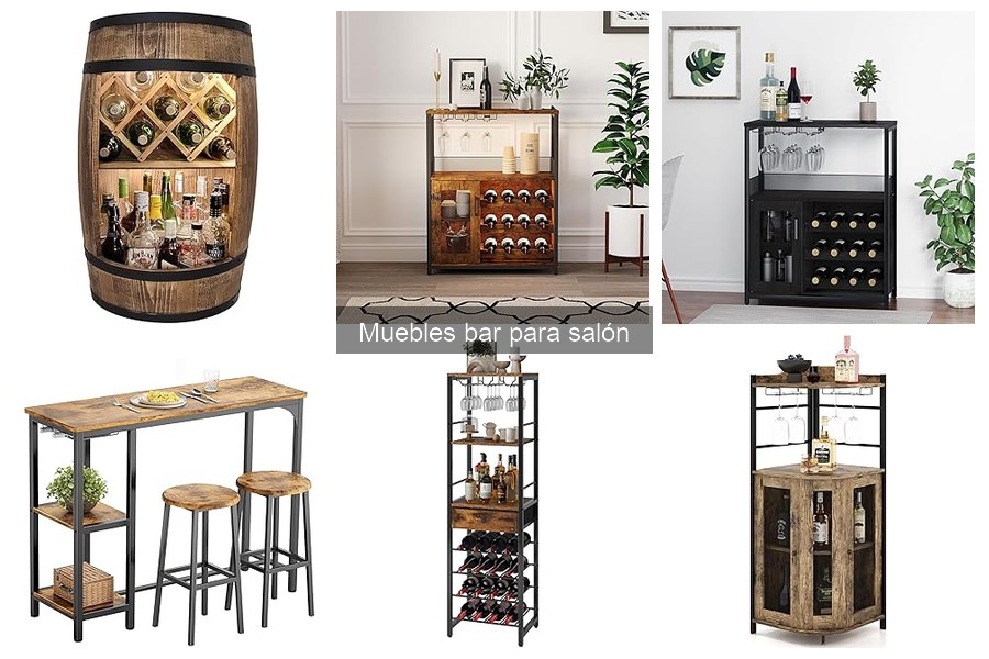 Problemas comunes al instalar muebles bar en el salón