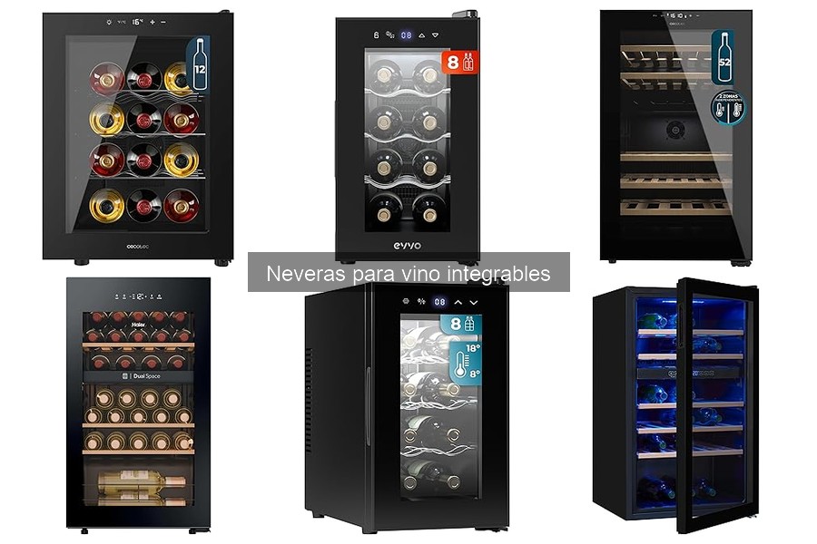 Problemas comunes en neveras para vino integrables y soluciones