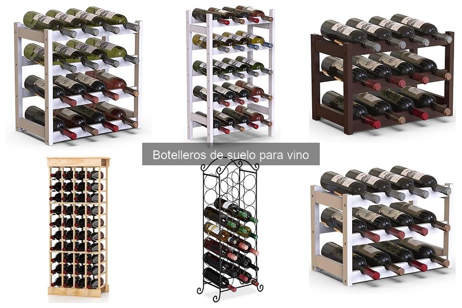 ¿Qué es un botellero de suelo para vino? Descubre sus características