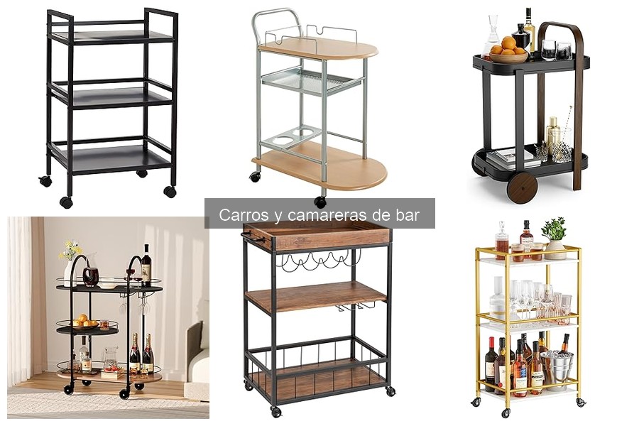 ¿Qué es un carro de bar y cómo se utiliza eficazmente?