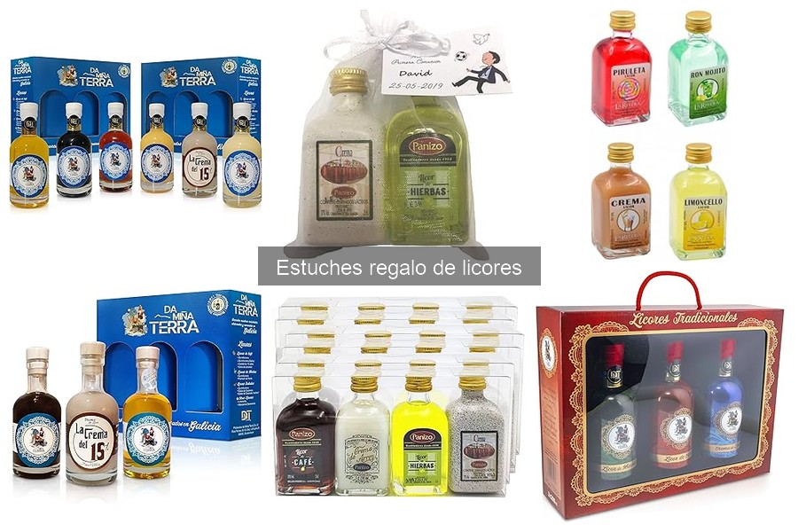 ¿Qué es un estuche regalo de licores? Características y Tipos
