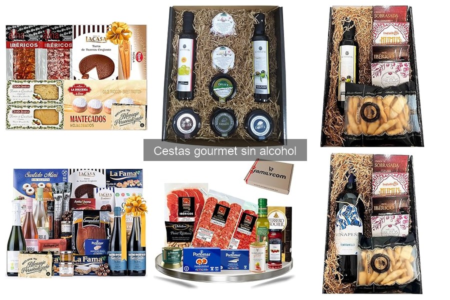 Qué son las cestas gourmet sin alcohol: Delicias para todos