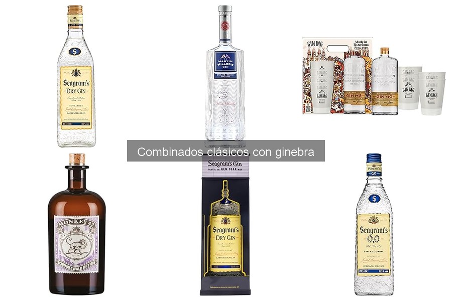 ¿Qué son los combinados clásicos con ginebra?