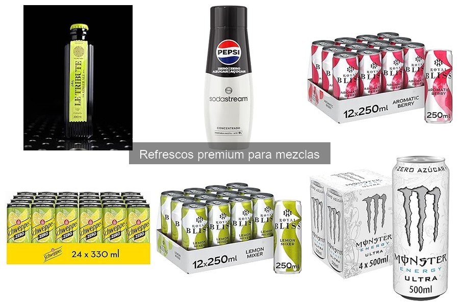 ¿Qué Son los Refrescos Premium para Mezclas?