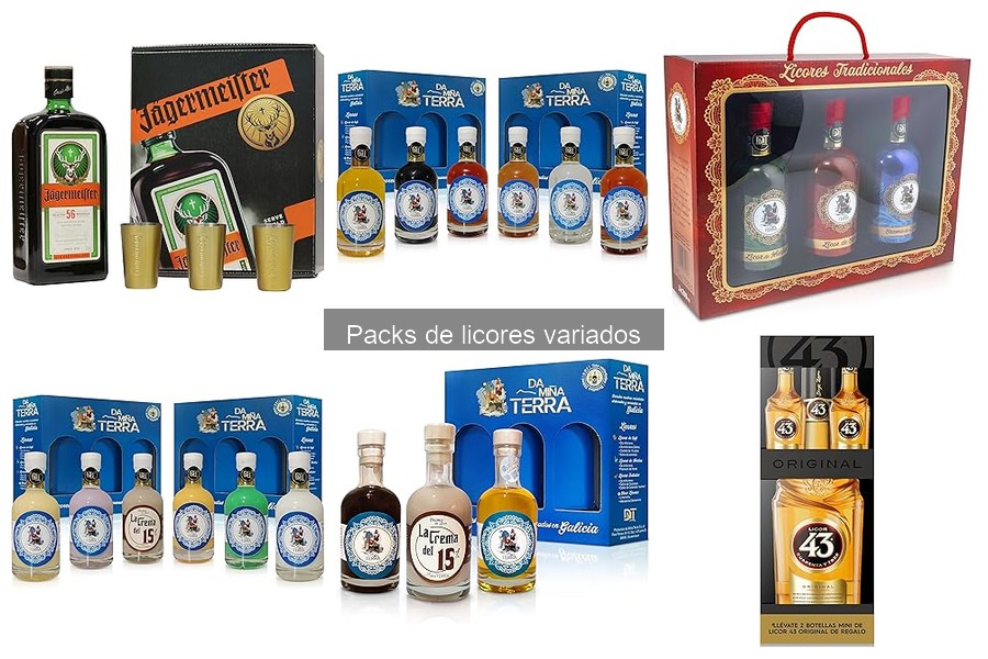 Recetas de cócteles con packs de licores variados para disfrutar en casa
