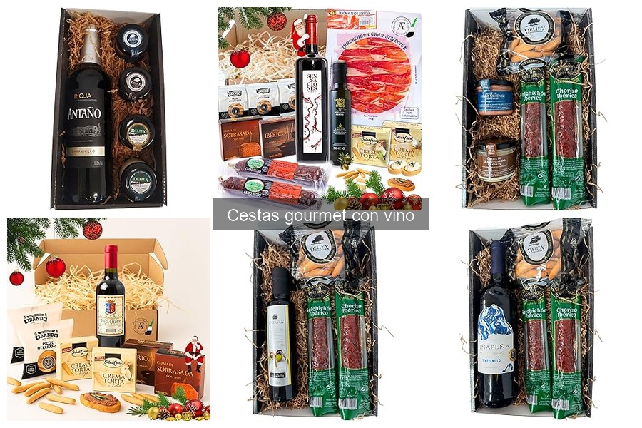Recetas Deliciosas para Cestas Gourmet con Vino