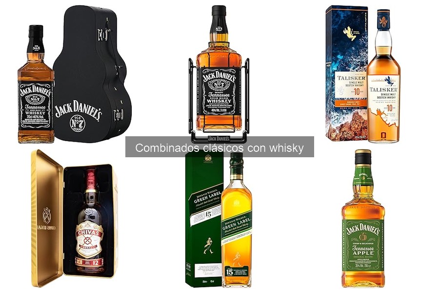 Recetas fáciles de combinados clásicos con whisky para principiantes