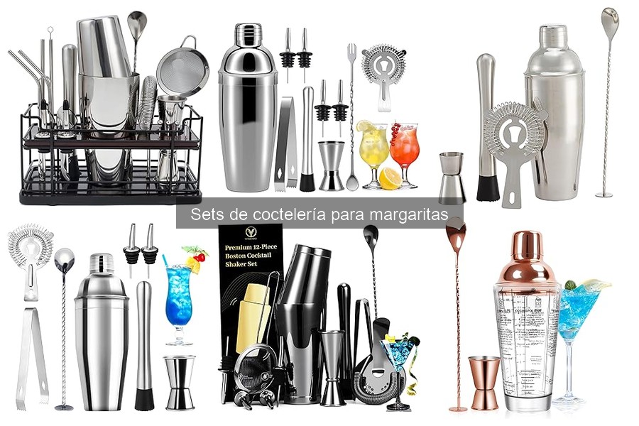 Recetas Fáciles de Margaritas con Sets de Coctelería