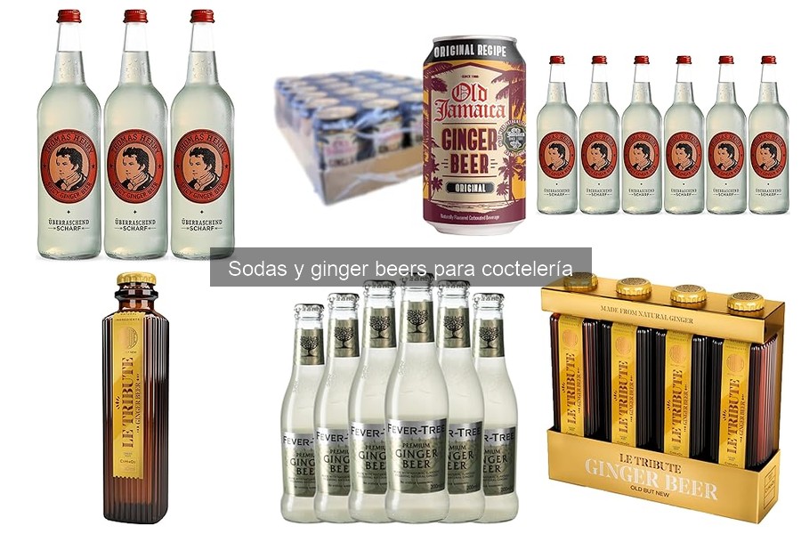 Recetas populares de cócteles con soda y ginger beer