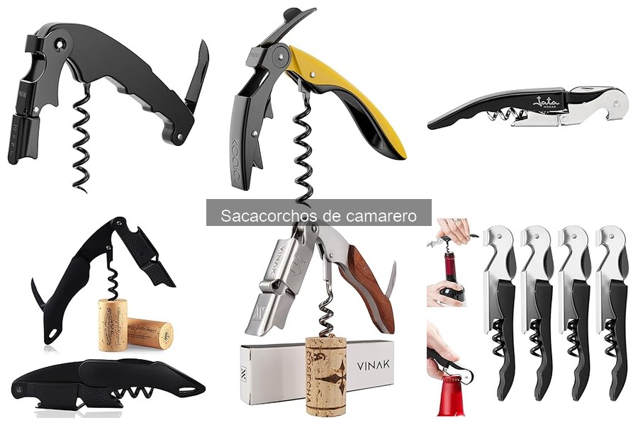 Sacacorchos de camarero: ¿Son recomendables para el uso diario?