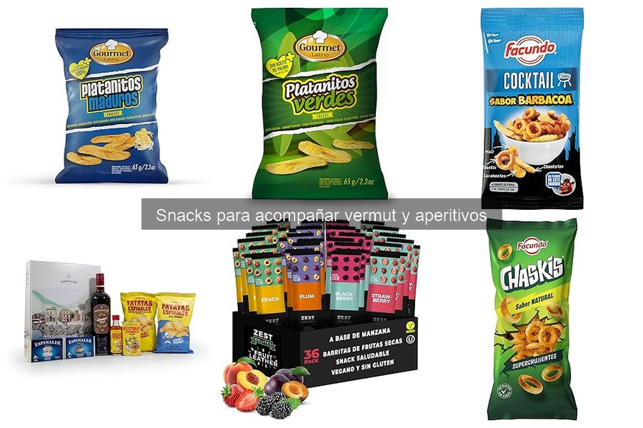 Snacks veganos ideales para disfrutar con vermut