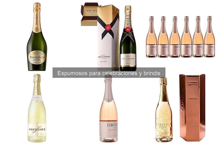 Tipos de espumosos: características del champán, cava y prosecco