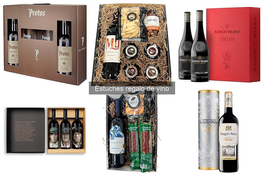 Tipos de estuches regalo de vino para sorprender en cualquier ocasión