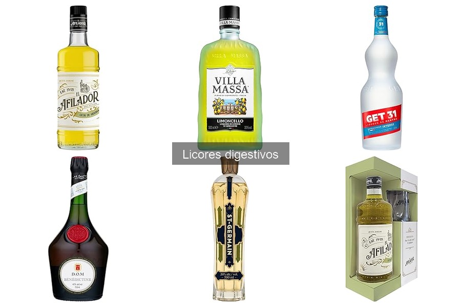 Tipos de licores digestivos: descubre sus sabores únicos