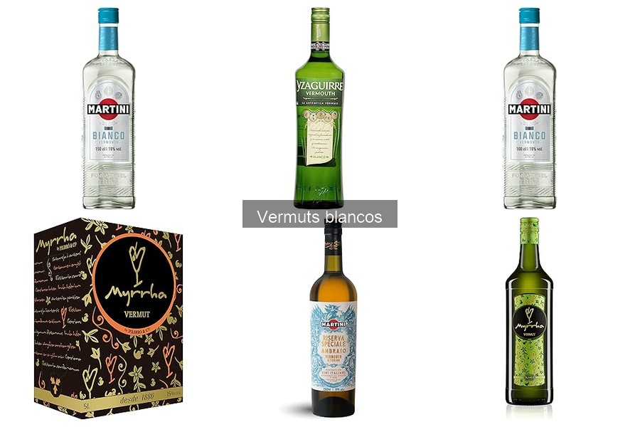 Tipos de vermut blanco: descubre tus opciones favoritas