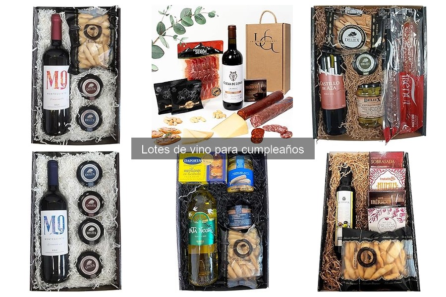 Usos Creativos de Lotes de Vino para Cumpleaños