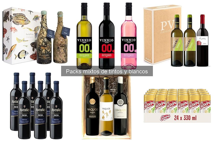 Ventajas de Comprar Packs Mixtos de Vinos Tintos y Blancos
