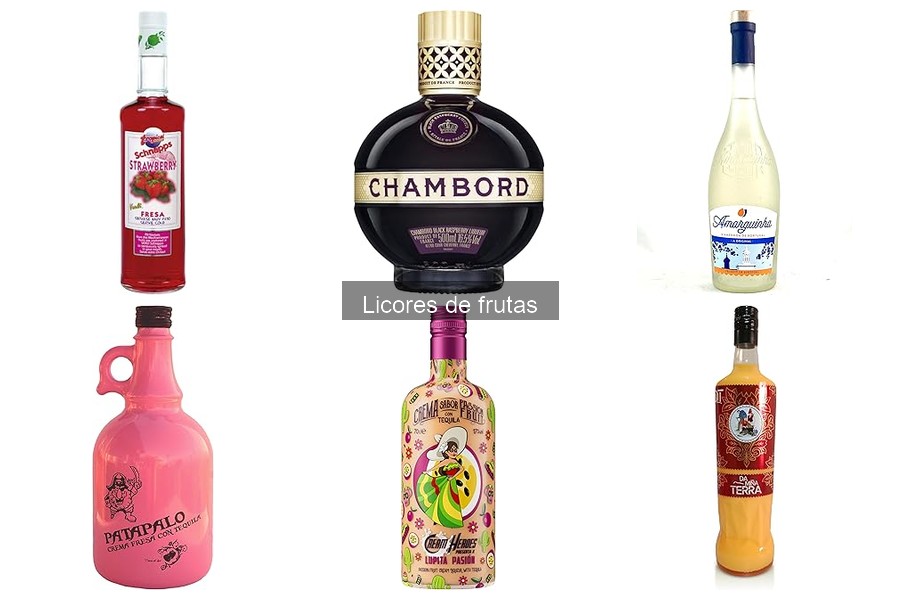 Ventajas de los licores de frutas frente a otros licores