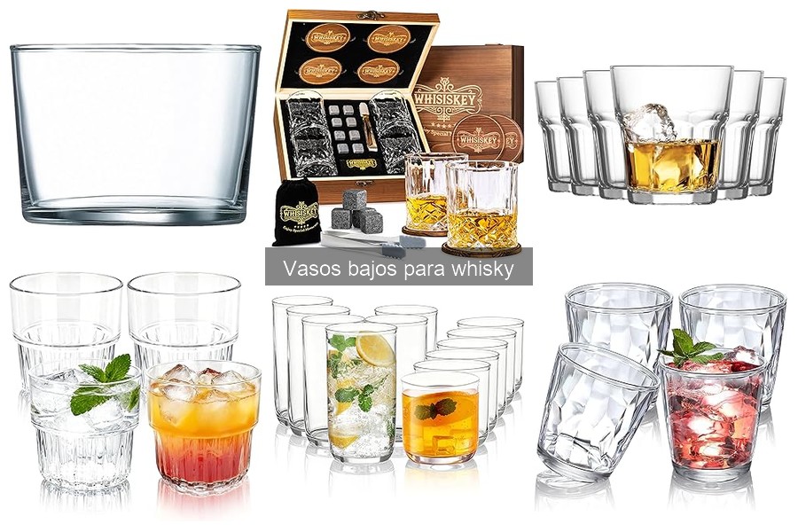 Ventajas de los Vasos Bajos para Whisky que Debes Conocer