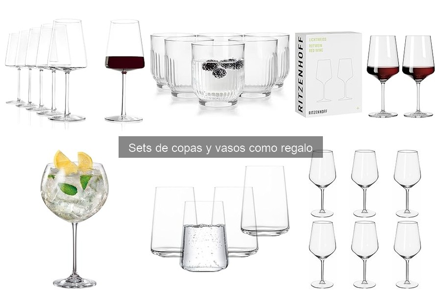 Ventajas de regalar un set de copas o vasos
