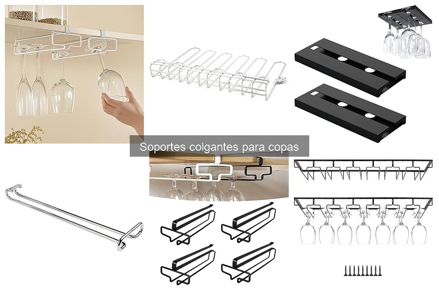 Ventajas de Usar Soportes Colgantes para Copas en Casa