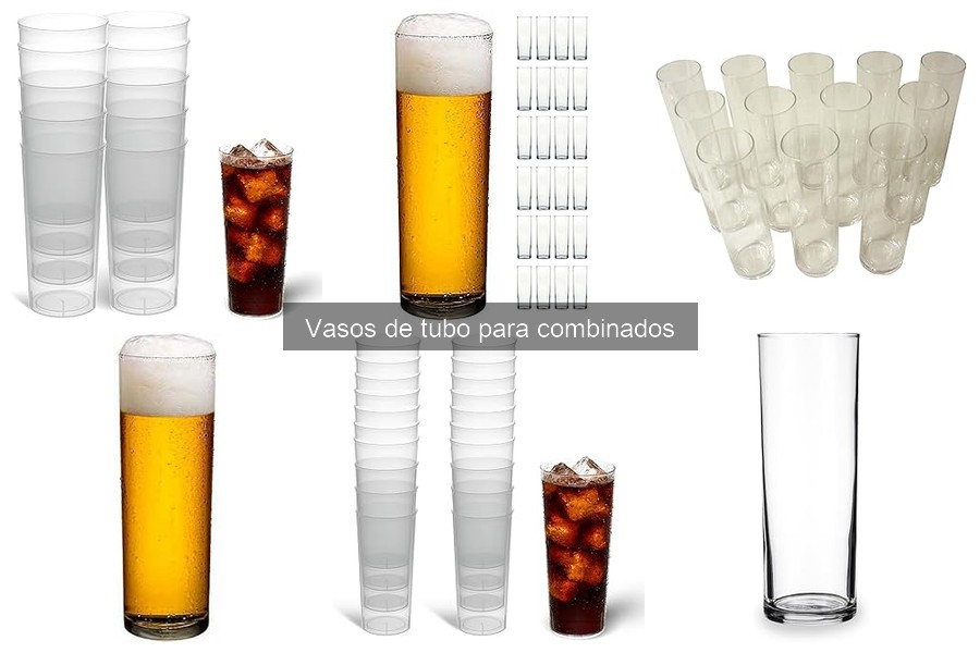 Ventajas de Usar Vasos de Tubo para Cócteles en Casa