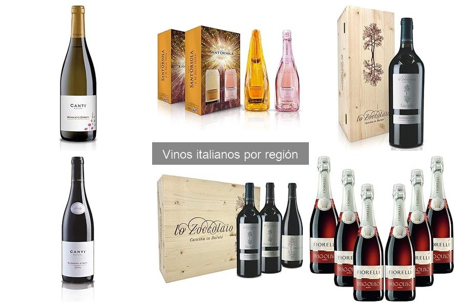 Vinos italianos ideales para regalar en Navidad