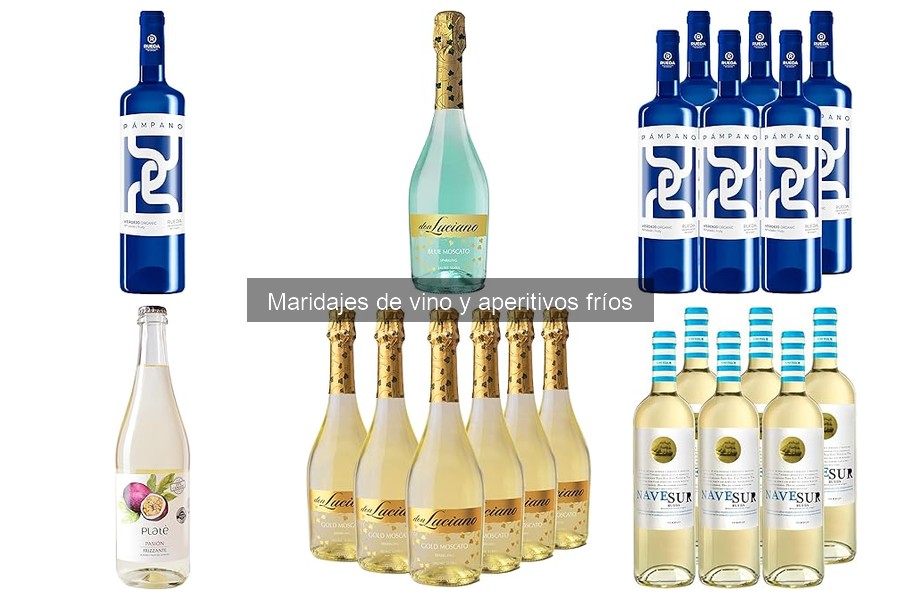 Vinos locales para disfrutar con aperitivos fríos