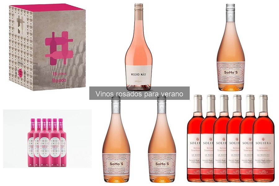 Vinos rosados perfectos para maridar en verano
